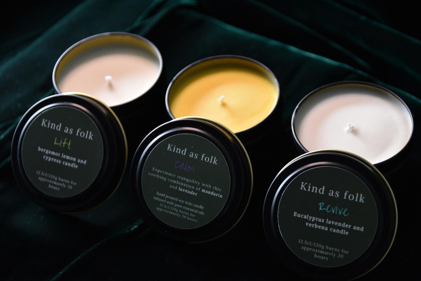 Candle tins