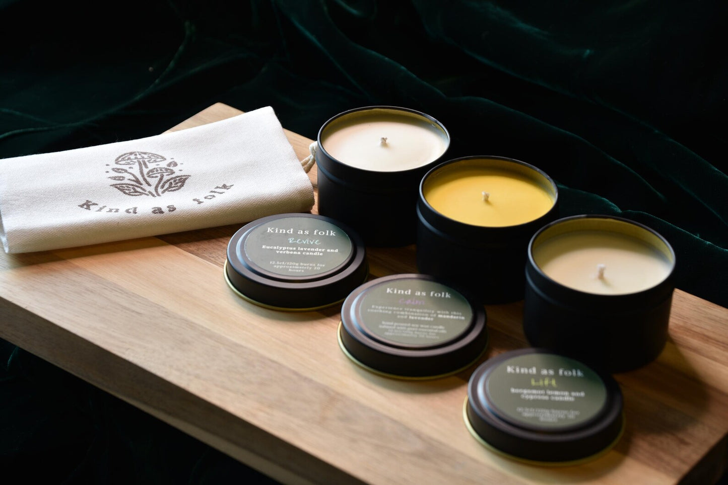 Candle tins