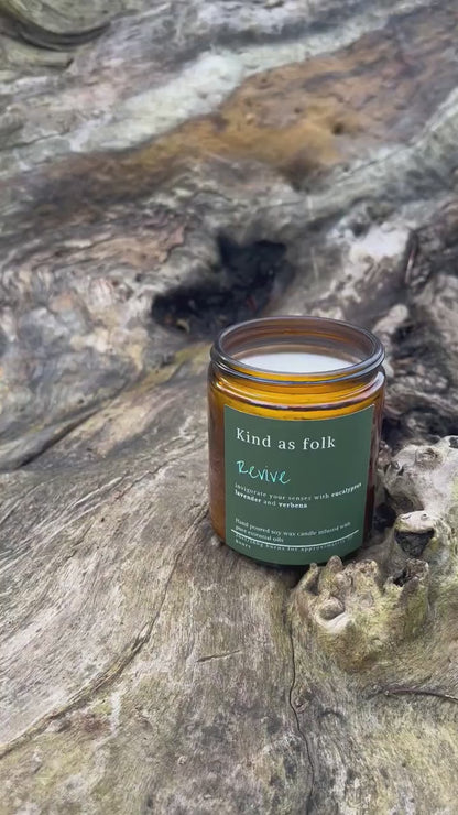 Amber jar candle trio gift set